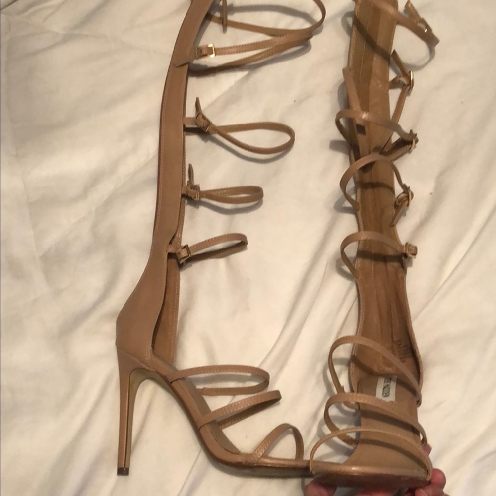 💜 Steve Madden  nude gladiator sandal heels